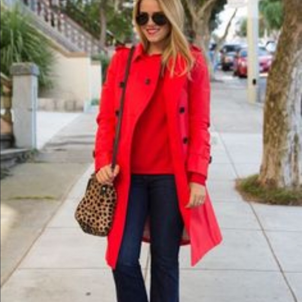 Valentino wool boucle coat with black buttons 6-8